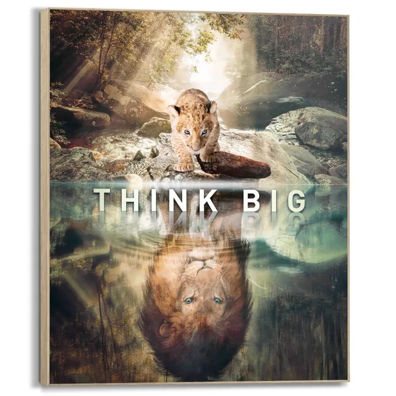 Schilderij Believe in yourself 40x50