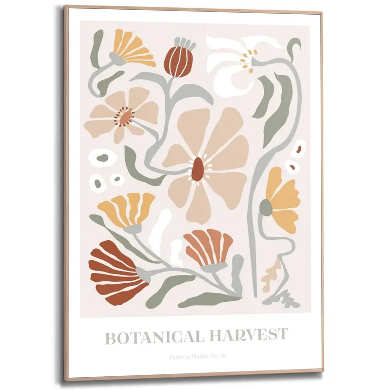Schilderij Botanical Harvest 70x50