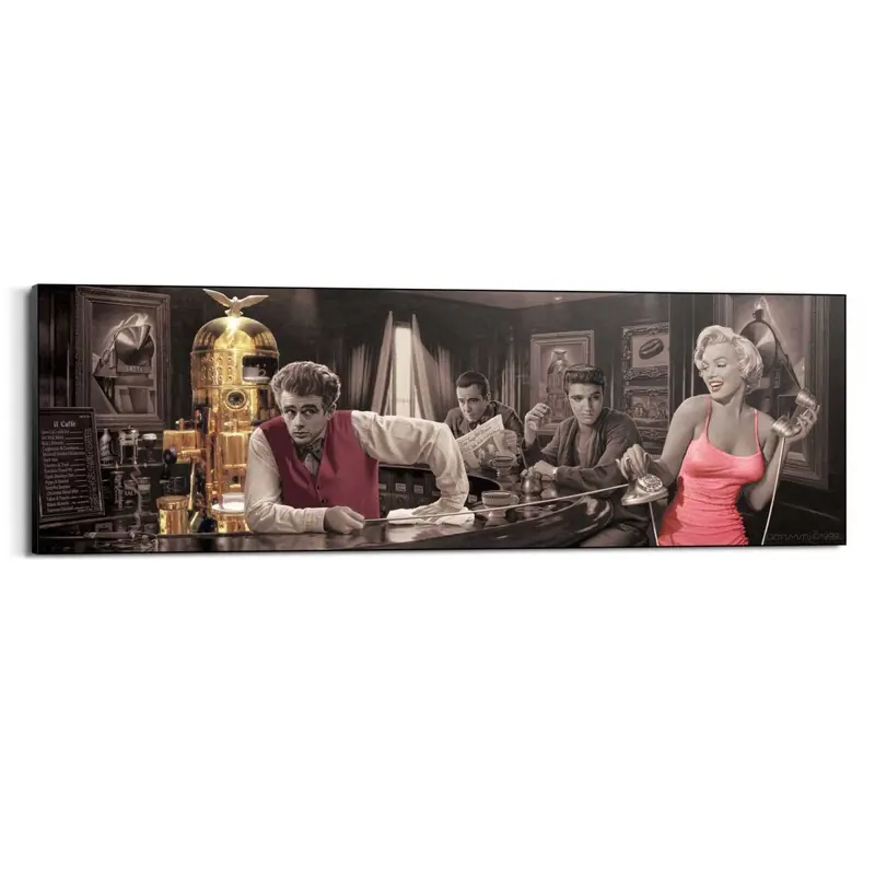 Schilderij Chris Consani - java dreams 52x156