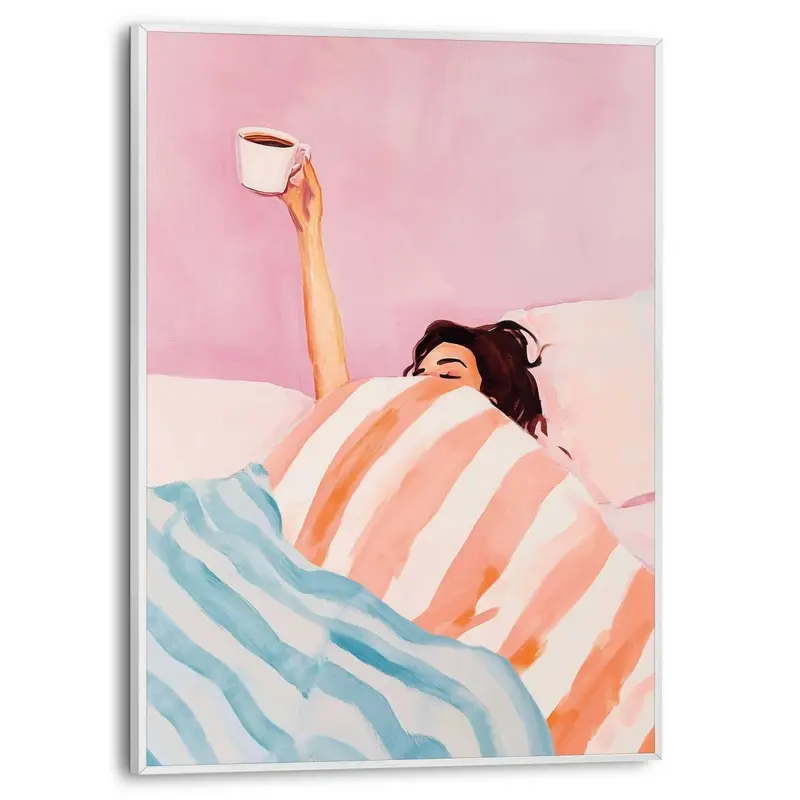 Schilderij Coffee Please 40x30
