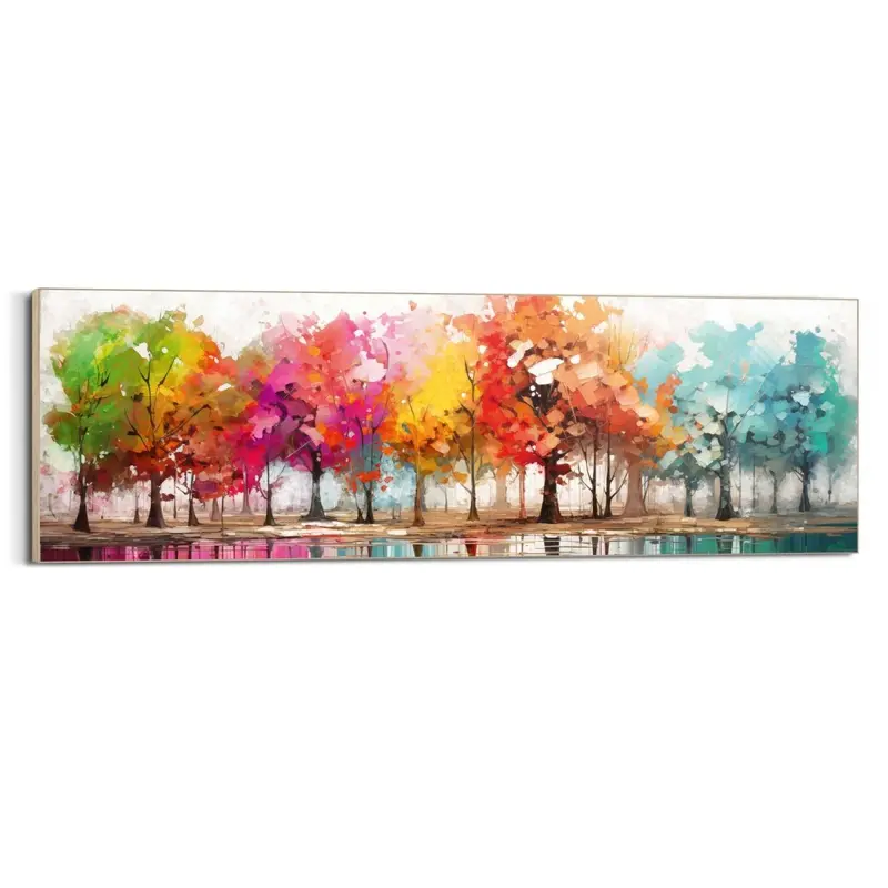 Schilderij Colour Forest 156x52
