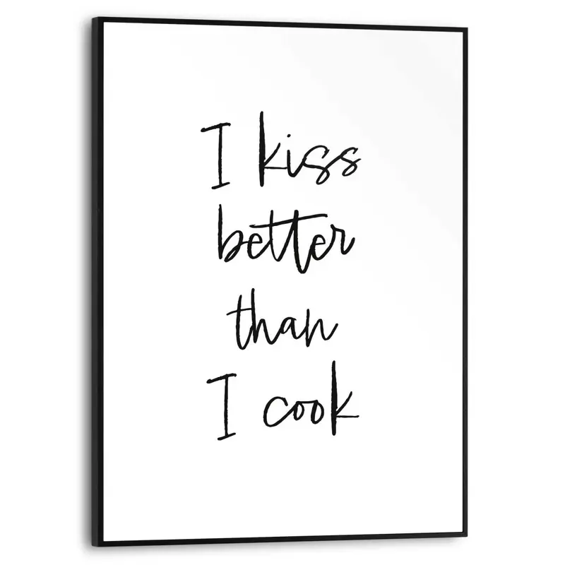 Schilderij Cooking Kisses 40x30