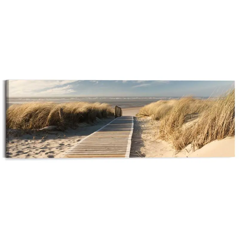 Schilderij Duinen 40x118