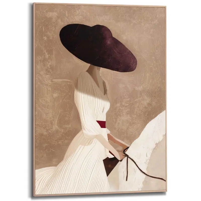 Schilderij Elegante Ruiter 70x50
