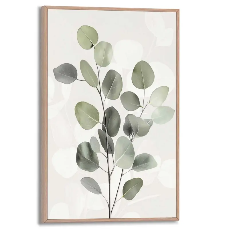 Schilderij Eucalyptus tak 30x20