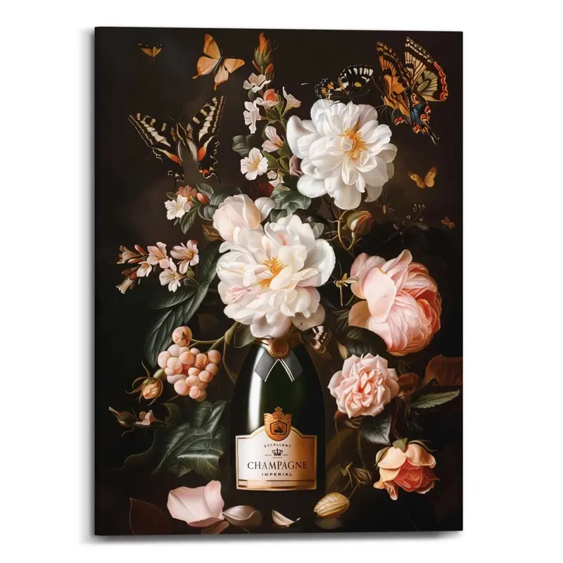 Schilderij Festive Flowers 70x50