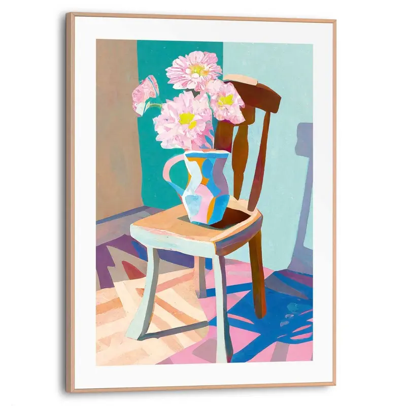 Schilderij Flower Chair 40x30