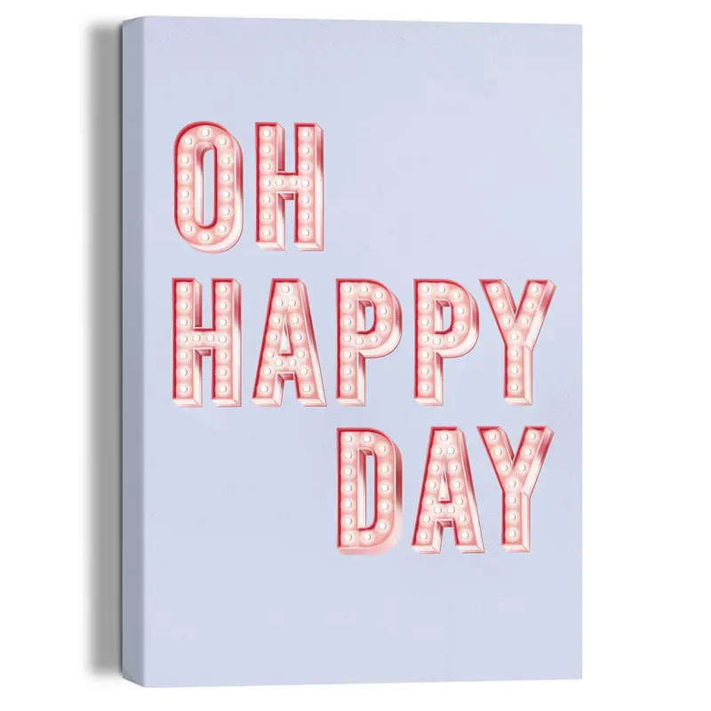 Schilderij Happy Day 30x20