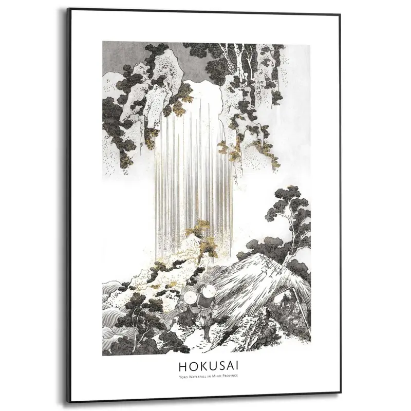 Schilderij Hokusai 70x50
