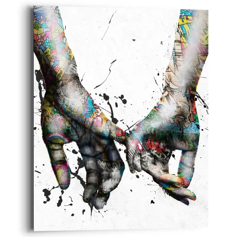 Schilderij Liefde 50x40