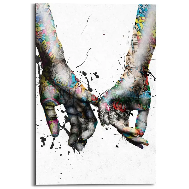 Schilderij Liefde 90x60