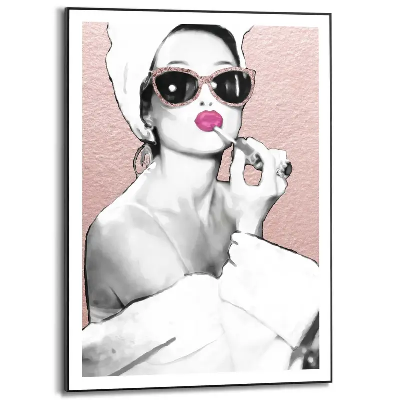 Schilderij Lipstick Beauty 70x50