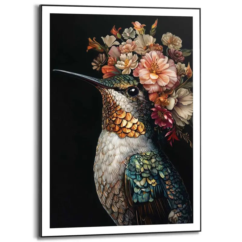 Schilderij Lovely Hummingbird 70x50