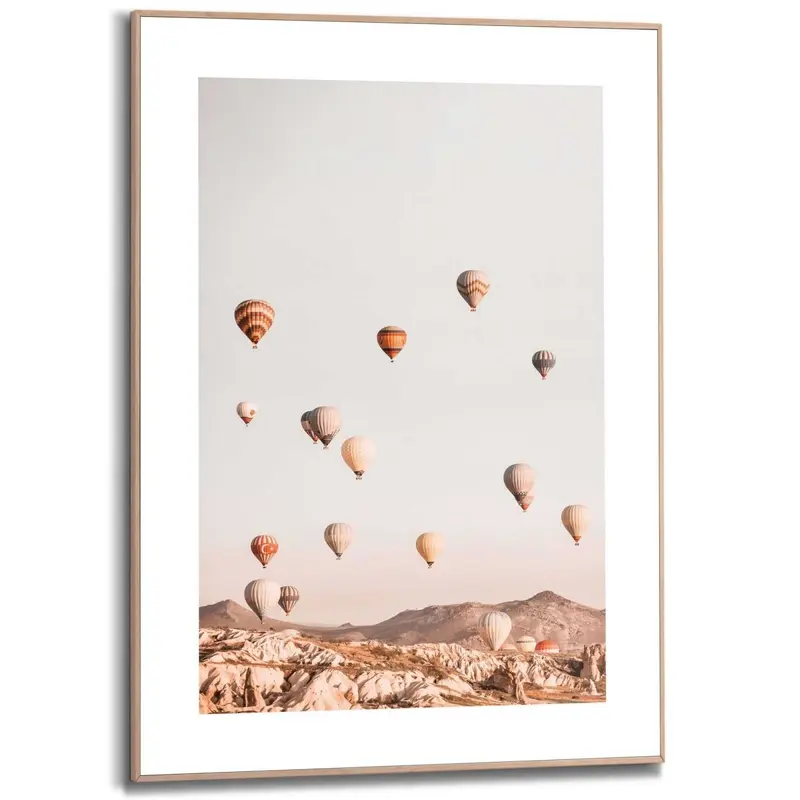 Schilderij Luchtballon 70x50