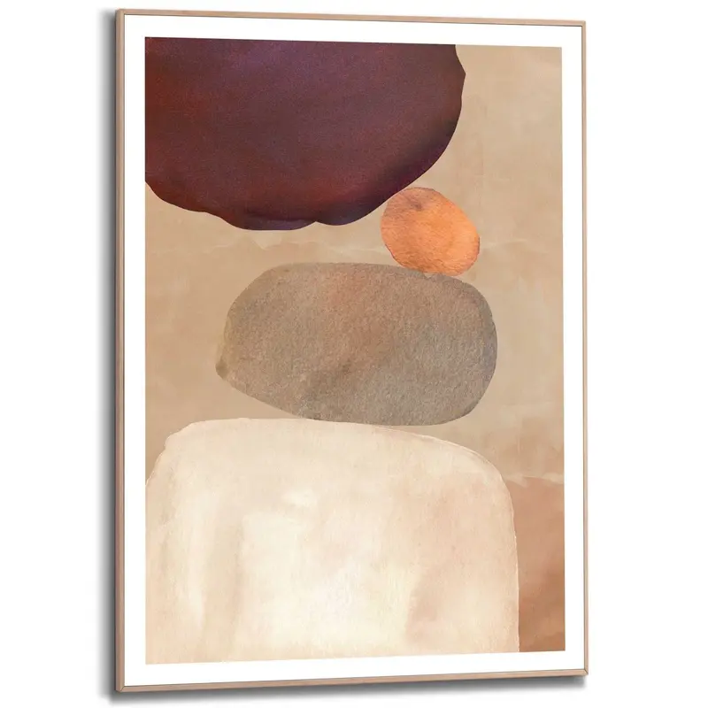 Schilderij Pebble Play 70x50
