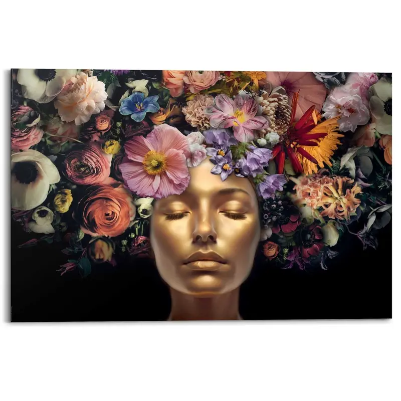 Schilderij Serene Golden 60x90