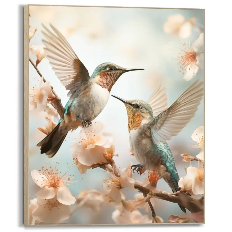 Schilderij Spring Birds 40x50