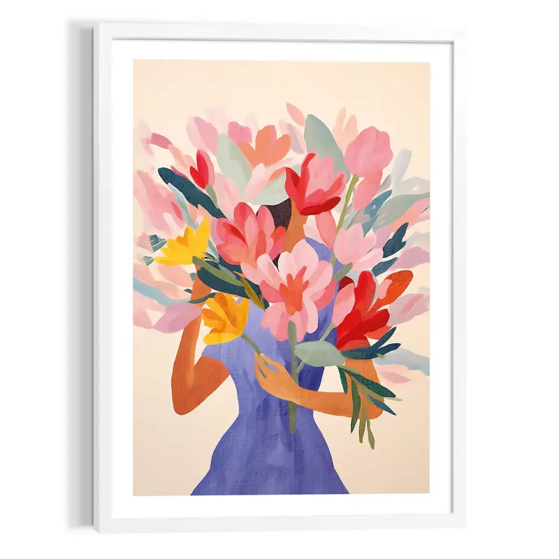 Schilderij Spring Girl 70x50