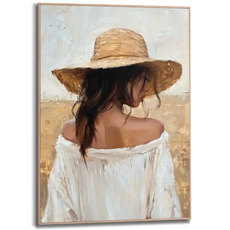 Schilderij Summer Lady 70x50