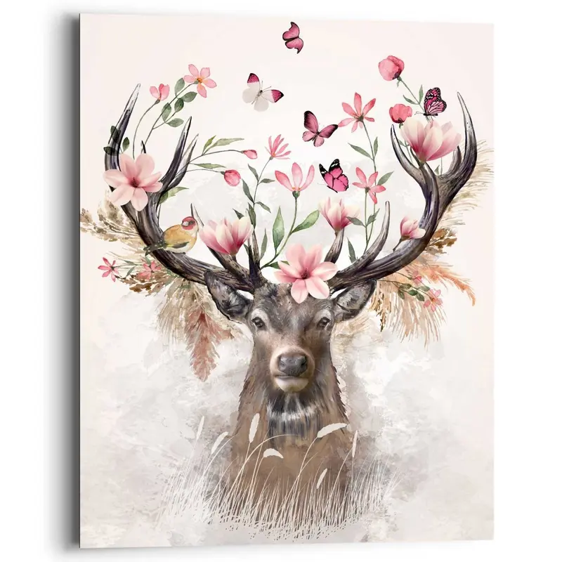 Schilderij Sweet Deer 50x40