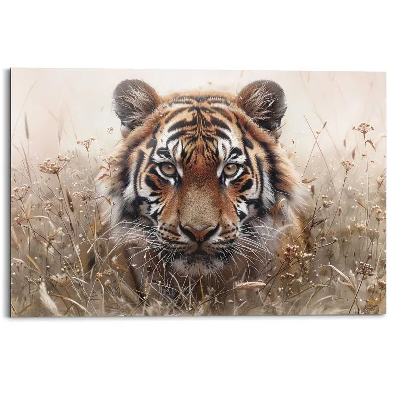 Schilderij Tijger op jacht 60x90