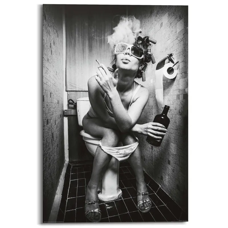 Schilderij Toiletzaken 90x60