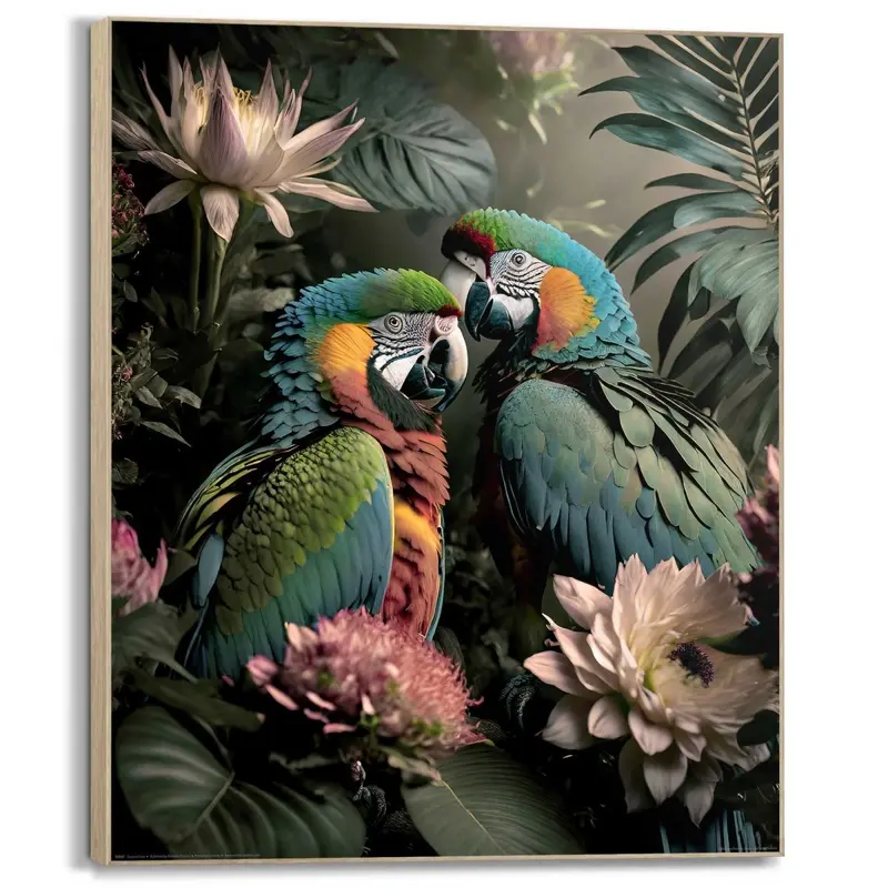 Schilderij Tropical Love 40x50