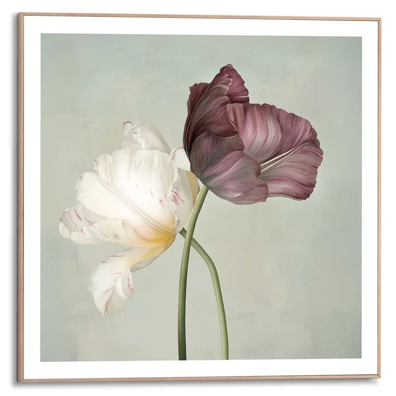 Schilderij Tulips 50x50