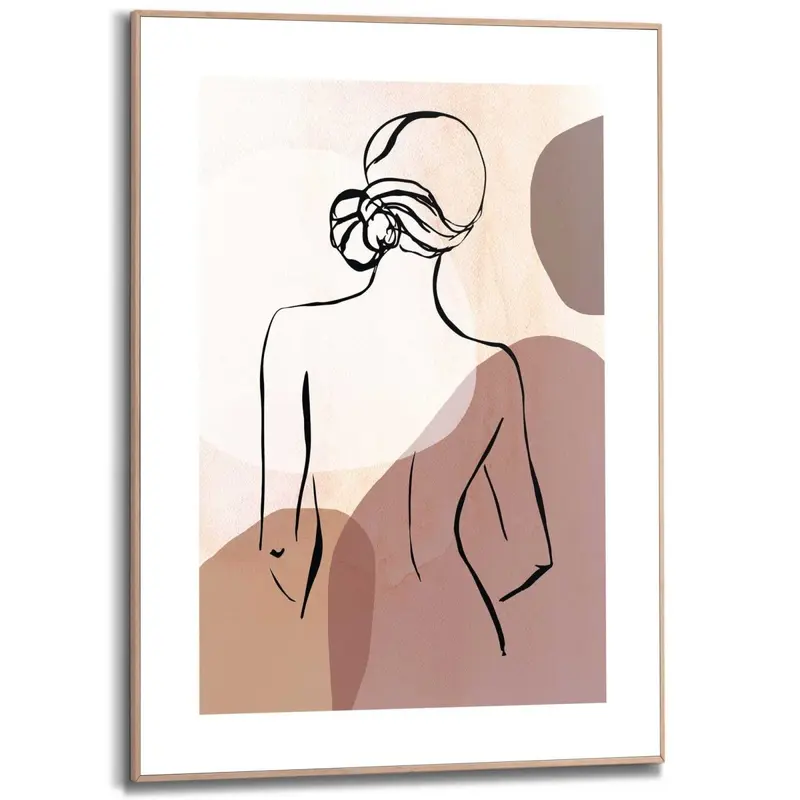 Schilderij Vrouw 70x50