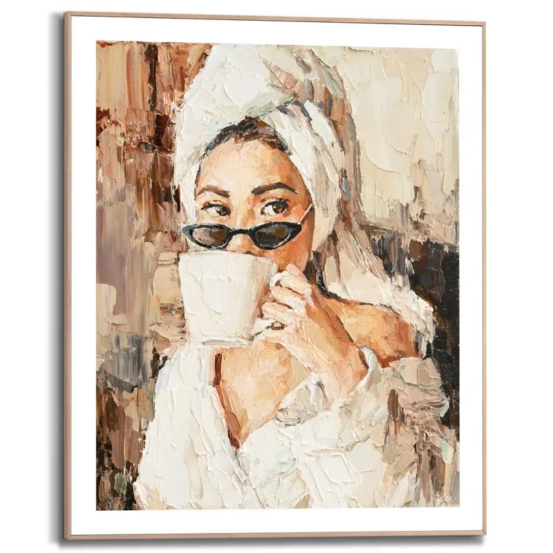 Schilderij Waking Up 50x40