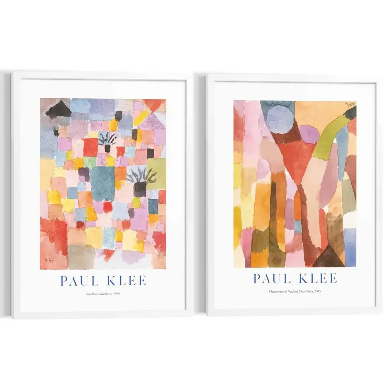 Schilderijen set Paul Klee Colour Set