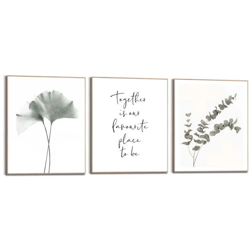 Schilderijen set Together is our favourite