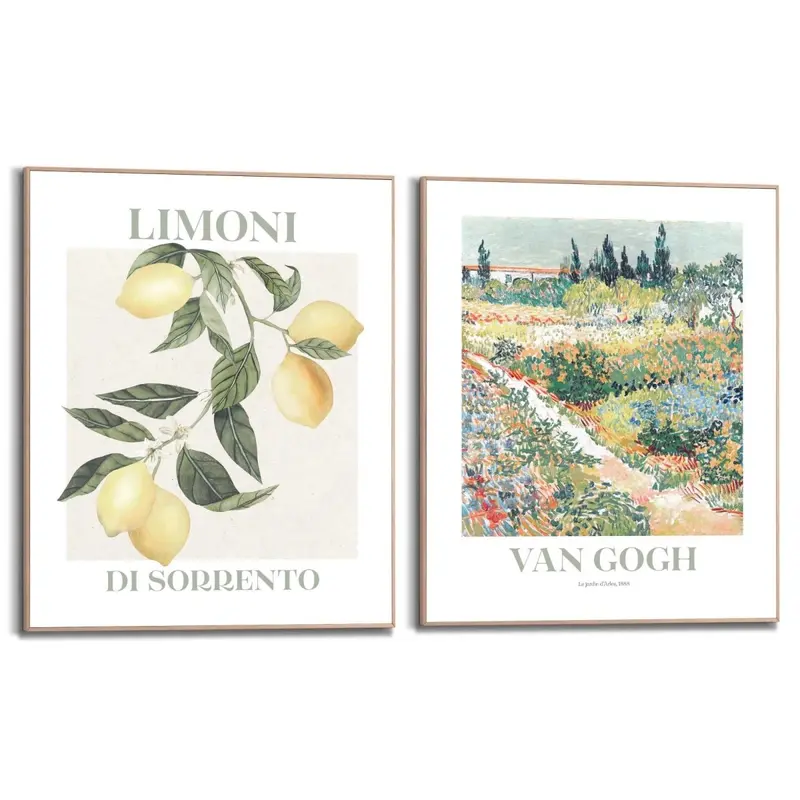 Schilderijen set Van Gogh Flora