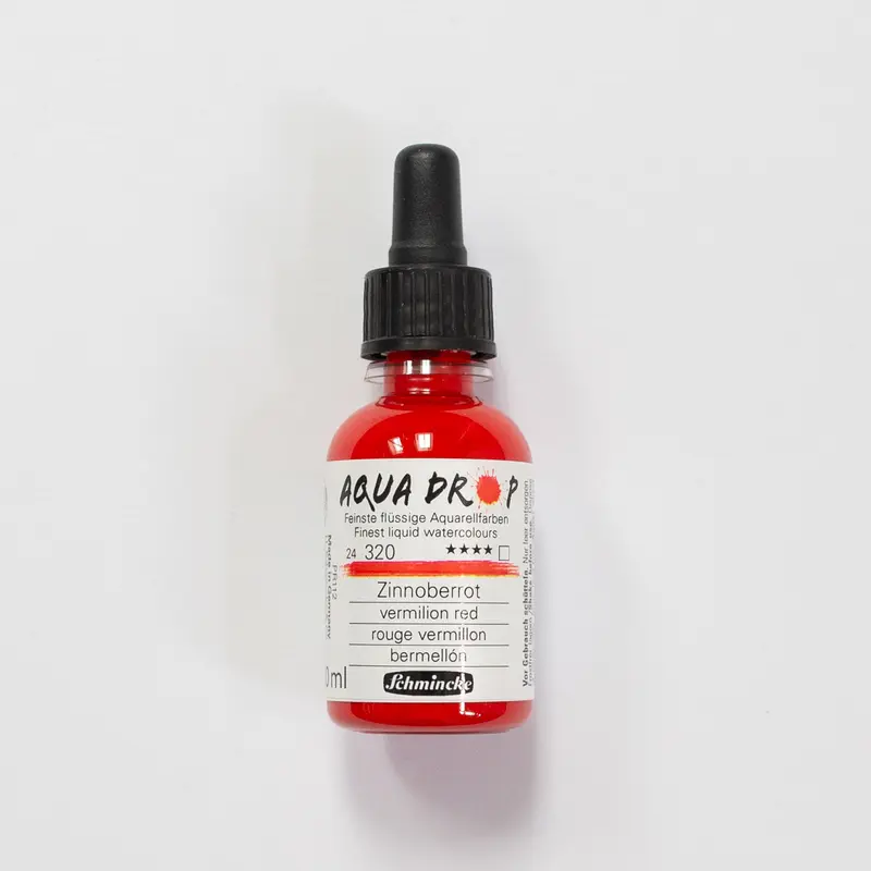 Schmincke Aqua Drop 320 Vermilion Red