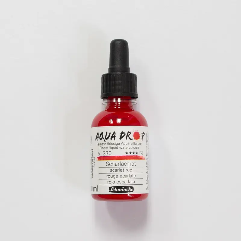 Schmincke Aqua Drop 330 Scarlet Red