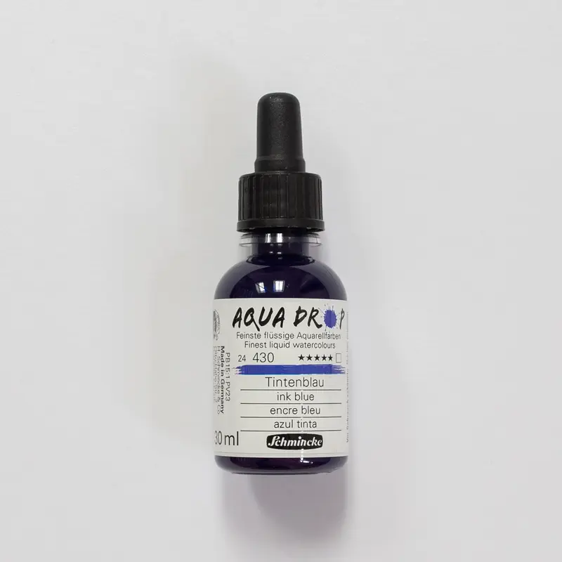Schmincke Aqua Drop 430 Ink Blue