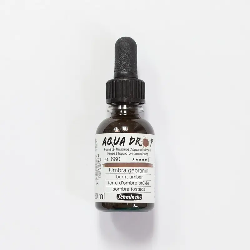 Schmincke Aqua Drop 660 Burnt Umber