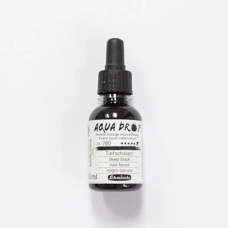Schmincke Aqua Drop 780 Deep Black