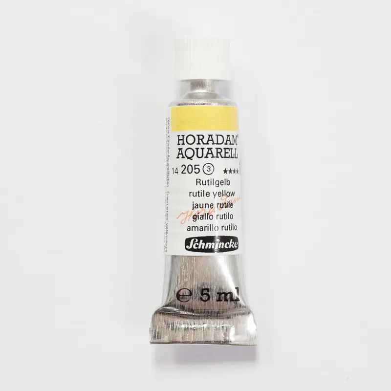 Schmincke Horadam Aquarelverf 205 Rutile Yellow 5ml 3