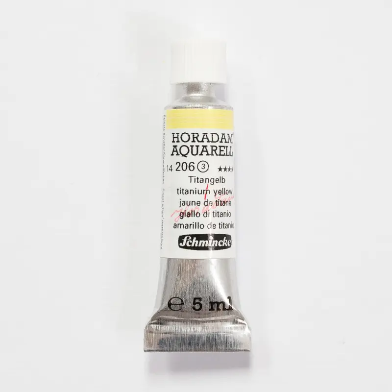 Schmincke Horadam Aquarelverf 206 Titanium Yellow 5ml 3