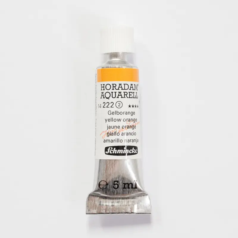 Schmincke Horadam Aquarelverf 222 Yellow Orange 5ml 2