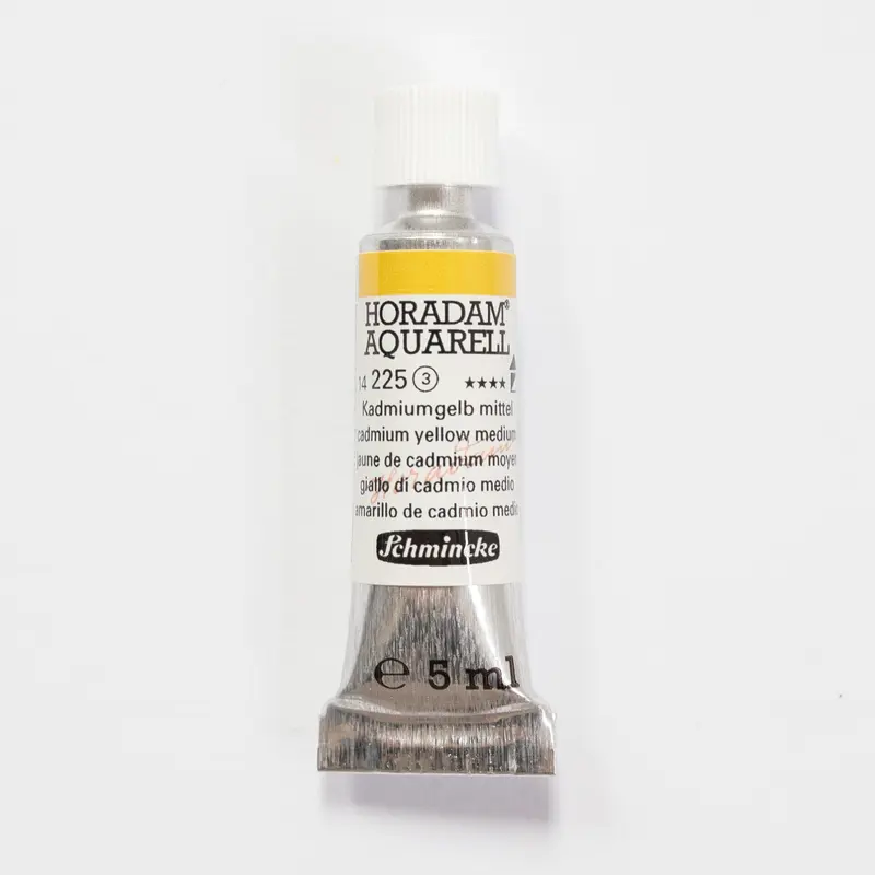 Schmincke Horadam Aquarelverf 225 Cadmium Yellow Middle 5ml 3