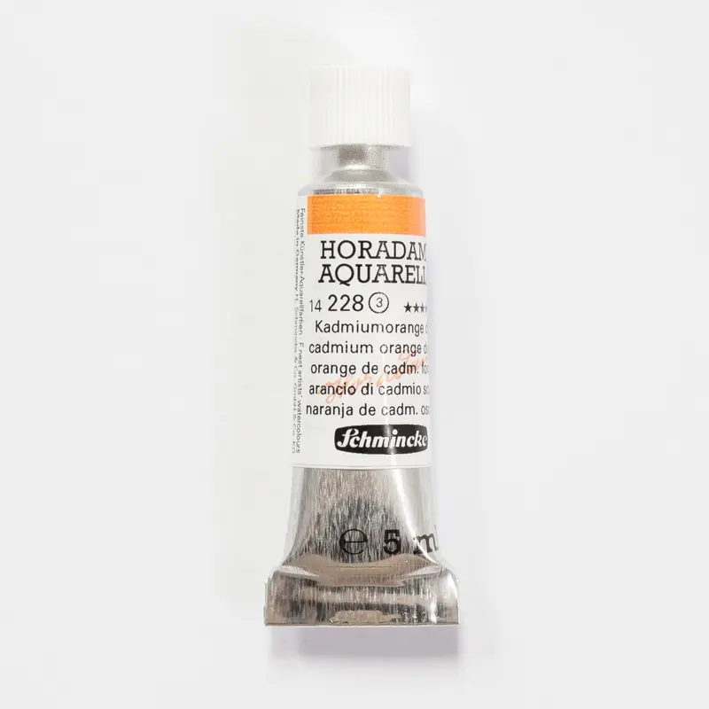 Schmincke Horadam Aquarelverf 228 Cadmium Orange Deep 5ml 3