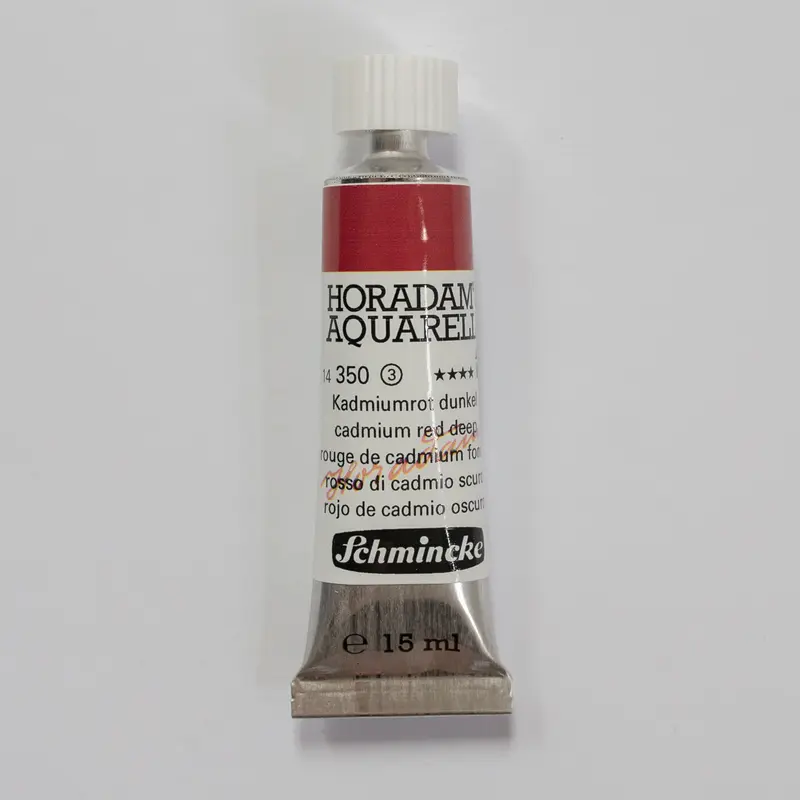 Schmincke Horadam Aquarelverf 350 Cadmium Red Deep 15ml 3