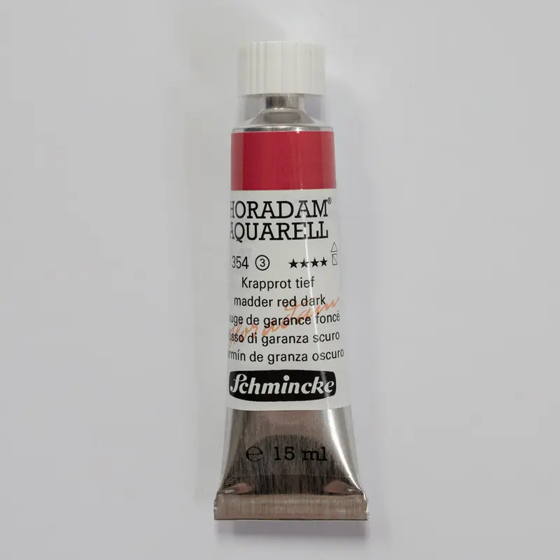 Schmincke Horadam Aquarelverf 354 Madder Red Dark 15ml 3
