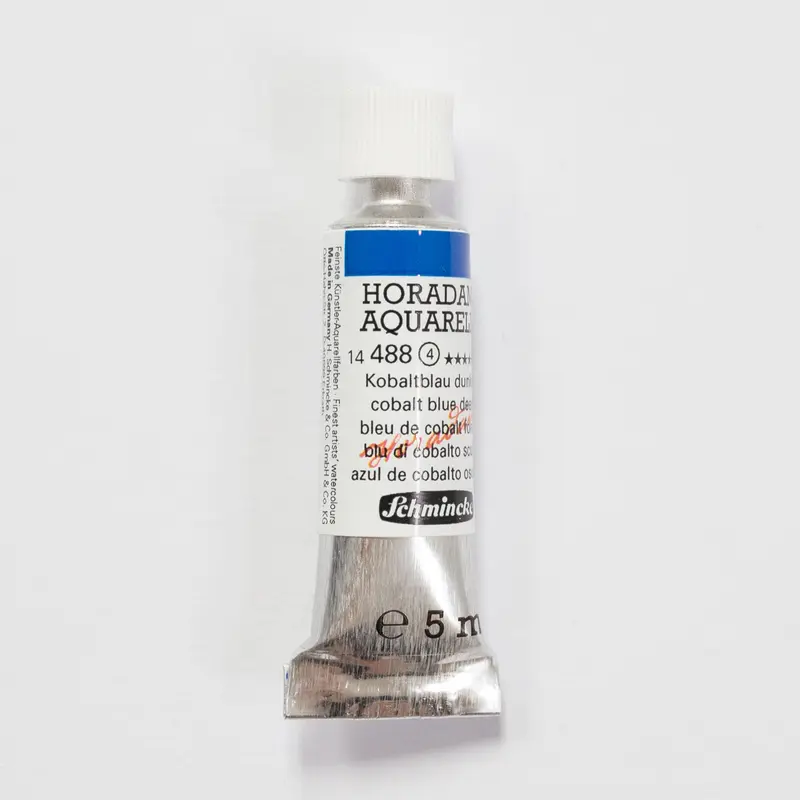 Schmincke Horadam Aquarelverf 488 Cobalt Blue Deep 5ml 4