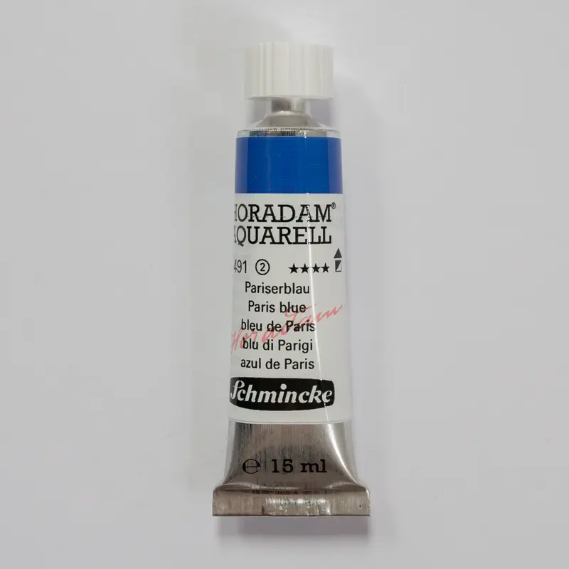 Schmincke Horadam Aquarelverf 491 Paris Blue 15ml 2