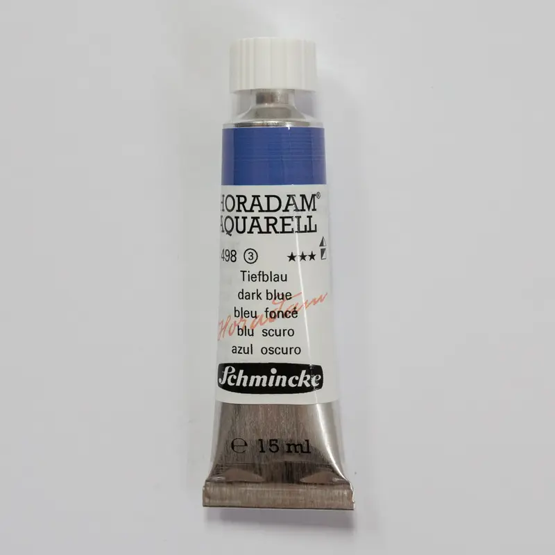 Schmincke Horadam Aquarelverf 498 Dark Blue 15ml 3
