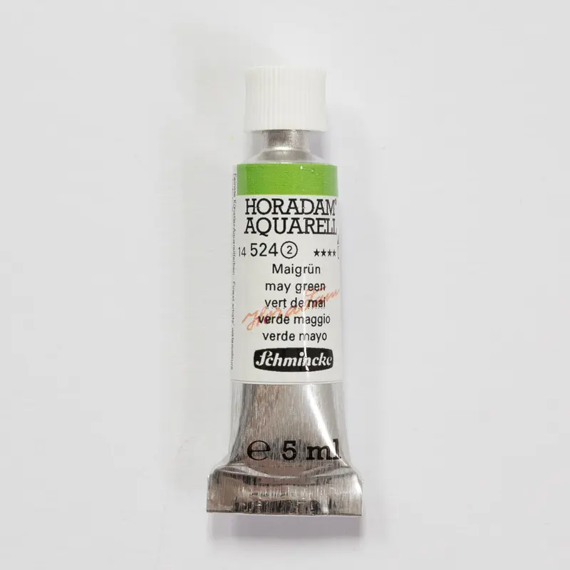 Schmincke Horadam Aquarelverf 524 May Green 5ml 2