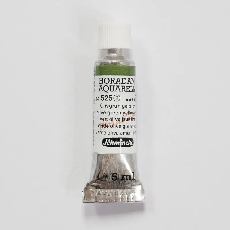 Schmincke Horadam Aquarelverf 525 Olive Green Yellowish 5ml 2